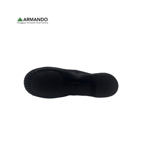 Chaussures de danse en cuir à marque privée, chaussures d'entraînement professionnelles à semelle fendue - Product Image 4
