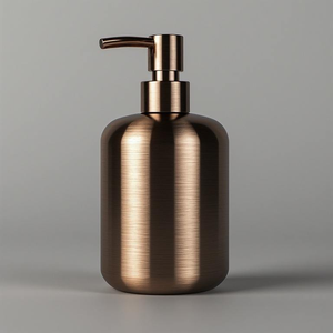 Dispensador de Jabón Metálico Moderno de Lujo, Diseño Ecológico, Opciones Personalizables, Alta Resistencia, Fácil de Usar, para Baño - Product Image 1