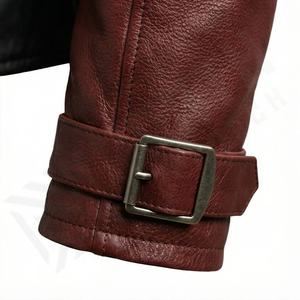 Veste de moto en cuir véritable pour homme de qualité supérieure, nouvelle arrivée, vestes de moto d'hiver, protections amovibles, personnalisables - Product Image 6