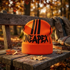 Custom Orange Knit Beanie Hat Black Logo Ribbed <b>Winter</b> <b>Cap</b> Unisex Streetwear Fashion Headwear Wholesale Manufacturer OEM - Product Image 5
