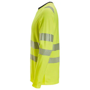 เสื้อยืดนิรภัยสำหรับงาน OEM ขายส่ง เสื้อยืดแขนยาวสะท้อนแสง ระบายอากาศได้ดี เหมาะสำหรับงานก่อสร้าง - Product Image 6