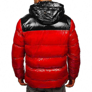 Veste matelassée à bulles pour homme avec logo frontal, coupe-vent, écologique, streetwear, personnalisable, OEM, vente en gros - Product Image 2