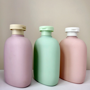 OEM ODM 280ml Cosmetic Shoulder Bottle Eco Friendly PE Velvet Packaging for Shower Gel Shampoo <b>Conditioner</b> Vietnam - Product Image 2