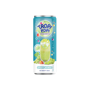 Boba explosiva enlatada de la marca vietnamita TROPI POPI, bebida con sabor a leche de 330 ml - Marca privada - Personalización - 8% Brix - 18 meses de vida útil - Product Image 4