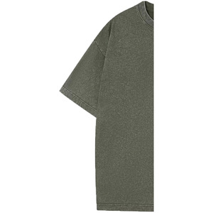T-shirt long à manches courtes brodé col rond grande taille pour femme 100 % coton biologique toile respirant écologique décontracté - Product Image 6