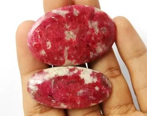 Piedra de Cinabrio Natural a Precio de Mayoreo, Gemas Sueltas en Forma de Cabujón, Mezcla de Formas - Product Image 1