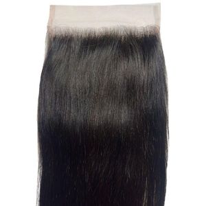 Closure en dentelle transparente 5/5, cheveux naturels noirs, provenant d'un seul donneur - Product Image 4