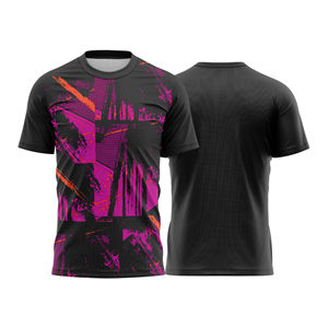 Camisetas de Fútbol Unisex Hechas en Fábrica, Transpirables, Ligeras, de Secado Rápido, Personalizadas con Cuello, Manga Corta, Nombre y Número Impresos - Product Image 4