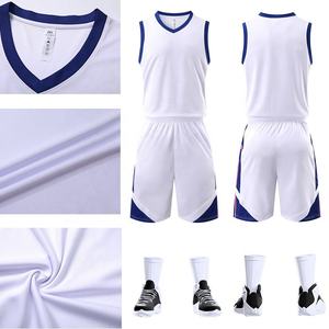 Conjunto de Uniforme de Baloncesto Sublimado Personalizado, Unisex, Adulto, Sin Mangas, Absorbente de Humedad, Ropa Deportiva para Todas las Temporadas, Ropa de Equipo - Product Image 5