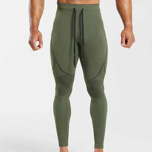 Leggings de sport pour hommes, respirants et à séchage rapide, pour la course à pied et l'entraînement - Product Image 1