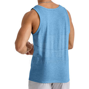 Débardeur moderne pour hommes, débardeur à coutures lisses, débardeur tendance pour hommes, idéal pour les séances d'entraînement - Product Image 4