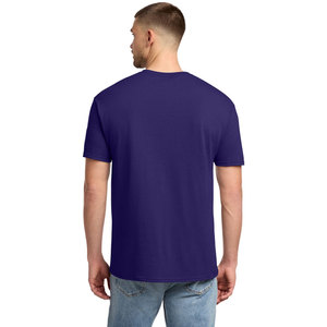 T-shirt unisexe Jerzees 29MR 50/50, 5,4 oz, anti-humidité, performance optimale, approvisionnement en gros pour les imprimeries, violet, manches courtes - Product Image 2