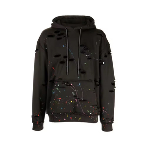 Sudadera con Capucha Estilo Acid Wash, Venta al Por Mayor, Color Personalizado, Sudadera Lisa para Hombre, Nueva, Corte Ajustado, Transpirable - Product Image 1
