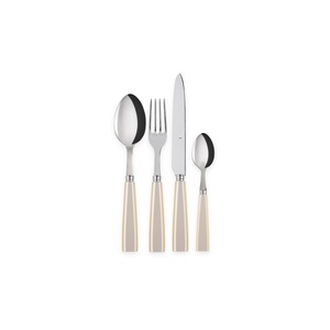 Vintage Style Stainless Steel Flatware With Acrylic Handles Dinnerware <b>Place</b> <b>Setting</b> Perfect For Home Use And Restaurants Usage - Product Image 3