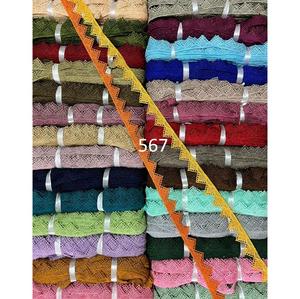Dentelle 100% Coton de Qualité Supérieure, Écologique, Broderie Florale Artisanale Fantaisie, Fournisseur de Tissus Traditionnels, Prix Abordable - Product Image 2