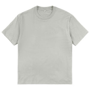 เสื้อยืดคอกลมผ้าฝ้ายเรียบสำหรับผู้ชาย เนื้อผ้านุ่ม แขนสั้น สวมใส่สบาย เหมาะสำหรับขายส่ง - Product Image 2