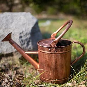 Handcrafted Copper <b>Watering</b> <b>Can</b> for Indoor Outdoor Plants Garden Home Decor <b>Vintage</b> Metal Plant <b>Watering</b> cane with Long Spout - Product Image 4