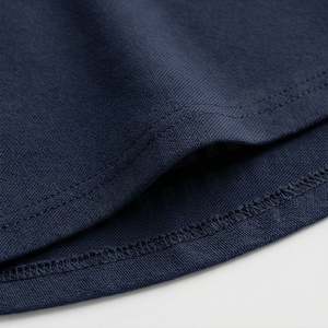<b>Women</b> High Waist A-Line Mini <b>Skirt</b> Solid Color Casual Stretch Fabric <b>Navy</b> <b>Blue</b> - Product Image 6