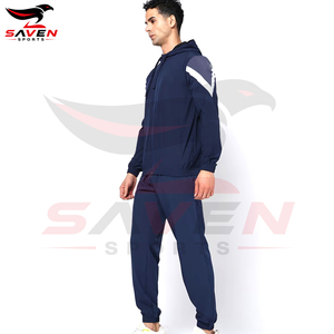 Best Supplier New Arrival <b>Men's</b> Lightweight Performance Tracksuits <b>Slim</b> <b>Fit</b> Zip-Up Hoodie & <b>Jogger</b> Set for Sports & Training - Product Image 4