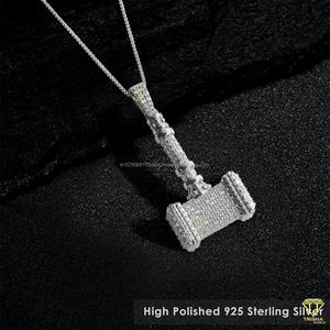 Designer Tool Jewelry Pendant With Luxury Streetwear Hip Hop Style And Iced Out Finish - Product Image 2