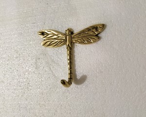 Brass New Palm Tree Decorative <b>Hooks</b> <b>Wall</b> Mount <b>Key</b> Rack and Towel <b>Hook</b> Metal Plant Pattern for Bathroom and Clothing Use - Product Image 3
