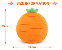 Coussin en peluche orange, oreiller doux en forme de fruit, jouet en peluche mignon, décoration de canapé, cadeau pour enfants, vente en gros OEM, coussin en peluche