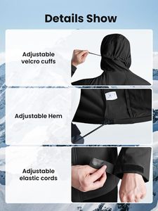 Veste Softshell Homme Style Unique en Gros, Imperméable et Respirante pour l'Hiver, Coupe-Vent - Product Image 3