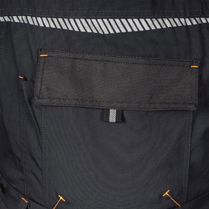 Fabricant en gros de vêtements de travail : Salopette de travail haute visibilité pour hommes, ignifuge, avec bretelles - Product Image 6