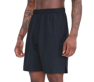 <b>Men</b> Solid Color Polyester Swim <b>Trunks</b> Quick Dry Regular Fit Woven Shorts - Product Image 5
