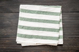 Serviettes de cuisine en coton 100% de qualité supérieure, à séchage rapide, à rayures teintées, tissées, en provenance d'Inde, vente en gros. - Product Image 5