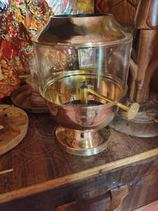 Brass Akhand Diya for Puja with Adjustable Bati - Product Image 6