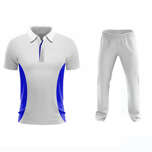 Men New Style Lightweight Short Sleeve Plus Size <b>Cricket</b> Uniform Set Breathable Sublimated Fabric Logo Printing Custom - Product Image 4