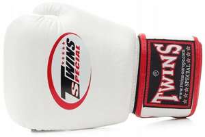 Guantes de Boxeo Gemelos Negros y Blancos en Oferta, Hechos con Cuero de Primera Calidad en Todas las Tallas y a Bajos Precios con Buena Calidad - Product Image 5