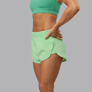 Shorts de sport respirants pour femmes, taille mi-haute, séchage rapide, pour la course et la gym, prix de gros - Product Image 3