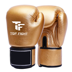 Gants de boxe en cuir de vachette pour le fitness et le kick-boxing, avec lacets - Product Image 5