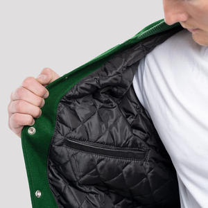 Nueva Chaqueta Bomber de Estilo Americano Retro, Resistente, con Borlas y Hombros Acolchados, de Lana/Poliéster, para Hombre, Ropa Urbana, Cortavientos - Product Image 5