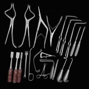 Juego de Instrumentos Quirúrgicos Maxilofaciales y Ortopédicos de 21 Piezas, Kit de Cirugía Oral y Facial MTI de Calidad Premium, Acero Inoxidable - Product Image 1