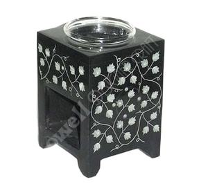 Brûleurs d'huiles d'encens en pierre savonneuse - Product Image 2