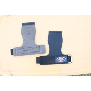 Poignées de musculation avec compression de poignet en nylon, accessoires de gym pour entraînement, poignées en microfibre pour haltérophilie, OEM ODM, logo personnalisé - Product Image 5