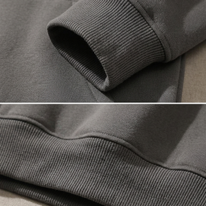 Hoodie décontracté Streetwera à épaules tombantes, respirant, écologique, tricoté, pour l'extérieur, toucher doux, prix bas, pour femme - Product Image 6