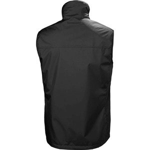 Gilet matelassé personnalisé avec logo, vente en gros, gilet matelassé noir pour hommes et femmes - Product Image 6