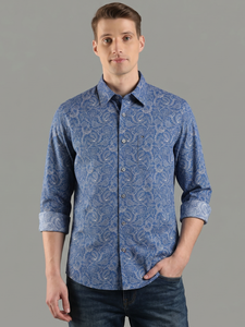 Camisa Casual de Hombre Enovate, Doble Botonadura, Manga Larga, Transpirable, 100% Algodón, con Logotipo en la Parte Posterior del Cuello, para Primavera - Product Image 3