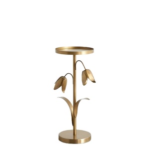 Portavelas portátil de aluminio Vintage para decoración navideña de mesa de hogar y hotel - Product Image 1