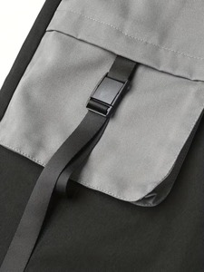 <b>Men's</b> Heavy Duty Polyester/Cotton Cargo <b>Overalls</b> Breathable Anti-Wrinkle Fabric Reinforced Stitching Functional Storage Pockets - Product Image 4