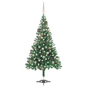 Albero di natale artificiale Pre-illuminato con palla Set 47.2 \ "rami 230 - Product Image 1