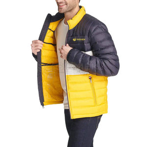 Chaqueta Acolchada para Hombre, Cálida y Cómoda, con Cuello Alto, Logotipo Frontal, Ecológica y Transpirable, para Salidas Casuales, Otoño/Invierno - Product Image 5