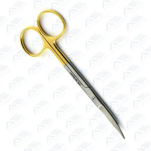 13cm Manual Super Cut Metzenbaum Tijeras con insertos de carburo de tungsteno Instrumento quirúrgico de alta calidad Instrumentos médicos - Product Image 3