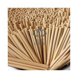 Pajitas de Bambú Anchas 2026, las Más Vendidas, para Té de Burbujas y Boba, 100% Madera Natural, Puras, Limpias, Seguras, Duraderas, de Gran Diámetro - Product Image 1