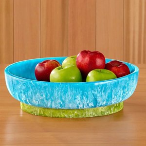 Tazón para Servir Alimentos de Resina Epoxi, Diseño Premium, Ecológico, Vajilla Personalizada para Fiestas, Decoración del Hogar, Tazón para Frutas - Product Image 5