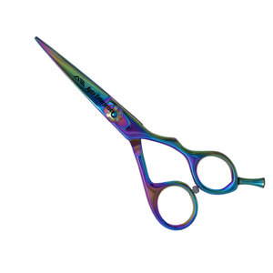 Tijeras de Barbero Profesionales para Diestros, Hojas Rectas de Acero Inoxidable, Punta Afilada, Mangos de Acero Duraderos, Corte de Cabello de Precisión - Product Image 6